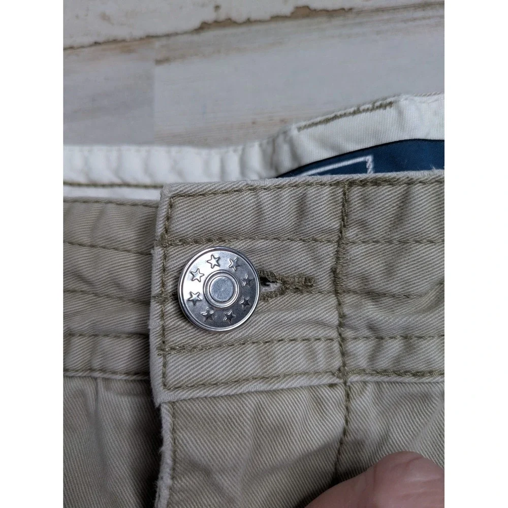 Vintage Y2K Polo By Ralph Lauren Cargo Shorts Mens 40 Khaki Thick Classic Cotton